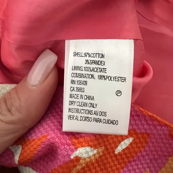 TAHARI ASL Floral Midi Dress – Size 4 - Picture 4 of 7